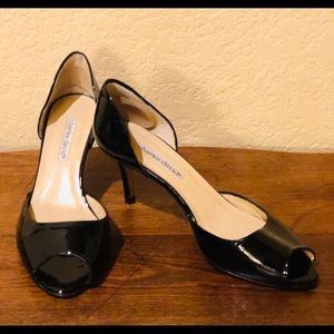 Authentic Charles David peep toe short pump